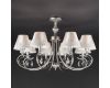 Потолочная люстра Eurosvet Incanto 60069/8 серебро