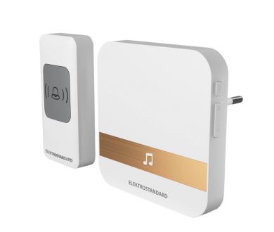 Купить Звонок беспроводной Elektrostandard DBQ24M WL 52M IP44 белый 4690389146886 Звонок беспроводной Elektrostandard DBQ24M WL 52M IP44 белый 4690389146886