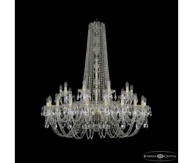 Купить Подвесная люстра Bohemia Ivele Crystal 1402/20+10/400/h-130 G Подвесная люстра Bohemia Ivele Crystal 1402/20+10/400/h-130 G