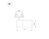 Встраиваемый спот Arlight LGD-ARTEMIS-BUILT-FLAP-R55-12W Warm3000 051797