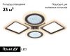 Потолочная светодиодная люстра Ambrella Light Acrylica Original FA431