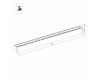 Трековый светодиодный светильник Arlight Mag-Laser-45-L480-27W Warm3000 032648