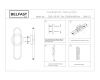Настенный светильник Belfast Witham 2258-90 BR