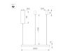Подвесной светильник Arlight SP-CONGO-MULT-1-R800-42W Day4000 (GD, 120 deg, 230V) 046249