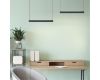 Трековый однофазный светильник Denkirs Belty Linear DK5577-BK