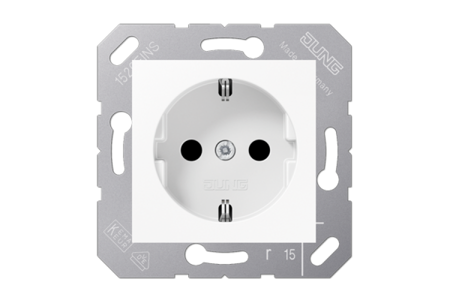 Розетка Schuko Jung CD5120BFWW