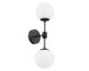 Бра Lumina Deco Zodiak LDW 6001-2 BK+WT