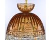 Подвесной светильник Bohemia Ivele Crystal 5478/22 G Amber/M-1G Leafs