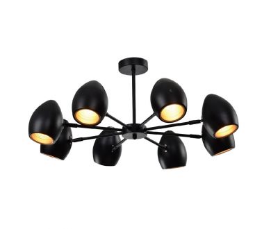 Купить Люстра на штанге IMEX Ufo MD.19972-8-S-BK Люстра на штанге IMEX Ufo MD.19972-8-S-BK