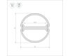 Алюминиевый профиль Arlight ARH-ROUND-D20-DUAL-2000 ANOD 039218