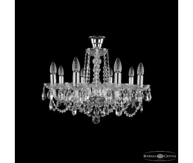 Купить Подвесная люстра Bohemia Ivele Crystal 1402/8/195 Ni Tube Подвесная люстра Bohemia Ivele Crystal 1402/8/195 Ni Tube