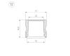 Профиль Arlight ARH-LINE-1715-2000 ANOD GOLD 039988