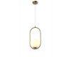 Светильник подвесной Crystal lux CALLE SP1 BRASS