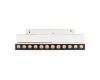 Трековый магнитный светильник Arlight MAG-ORIENT-DOTS-FOLD-S230-12W Day4000 (WH, 30 deg, 48V) 045034