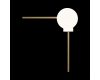 Настенный светильник Loft IT Meridian 10132/A Gold