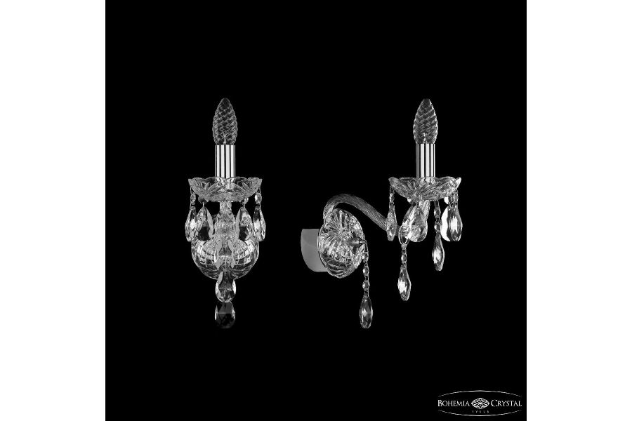 Бра Bohemia Ivele Crystal 1415B/1/165 Ni