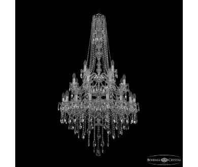 Купить Подвесная люстра Bohemia Ivele Crystal 1415/16+8+4/300/h-155/3d Ni Подвесная люстра Bohemia Ivele Crystal 1415/16+8+4/300/h-155/3d Ni