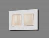 Комплект механизма 1-кл проходного выключателя Ambrella Volt Alfa MA301020