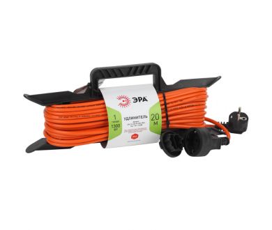 Купить Удлинитель силовой ЭРА UFx-1e-3x0.75-20m-IP44 Б0046826 Удлинитель силовой ЭРА UFx-1e-3x0.75-20m-IP44 Б0046826