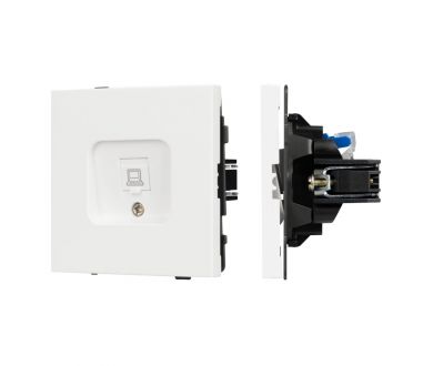 Купить Механизм компьютерной розетки Arlight SCT-TENDO-MPC1-SFPL-WH (RJ-45, CAT6) 054594 Механизм компьютерной розетки Arlight SCT-TENDO-MPC1-SFPL-WH (RJ-45, CAT6) 054594