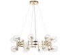Подвесная люстра Crystal Lux LUXURY SP16 GOLD