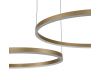 Подвесная люстра Indigo Galass 14001/2P Gold V000011L