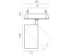 Встраиваемый светильник Lightstar Alta Base A5237RS