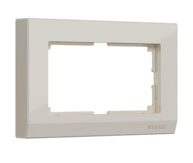 Купить Рамка Werkel Stark для двойной розетки слоновая кость W0081803 4690389162077 Рамка Werkel Stark для двойной розетки слоновая кость W0081803 4690389162077