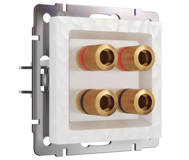 Купить Акустическая розетка Werkel Hammer х4 белый W1285001 4690389163104 Акустическая розетка Werkel Hammer х4 белый W1285001 4690389163104