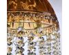 Подвесной светильник Bohemia Ivele Crystal 5478/22 G Amber/M-1G Leafs