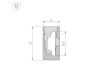 Силиконовый профиль Arlight WPH-FLEX-0612-SIDE-S8-10m BLACK 045785