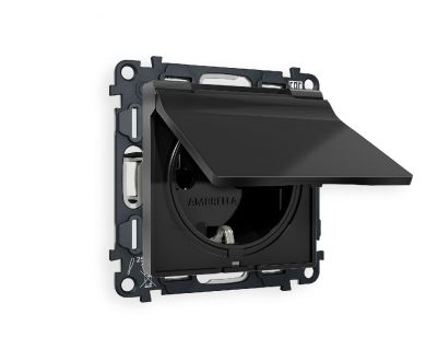 Купить Комплект механизма розетки с/з со шторками и крышкой Ambrella Volt Alfa MA808010 Комплект механизма розетки с/з со шторками и крышкой Ambrella Volt Alfa MA808010