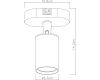 Спот Arte Lamp Aquarius A3226AP-1WH