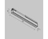 Уличный трековый светильник Maytoni Points O-TR02-2-S-18WB3K