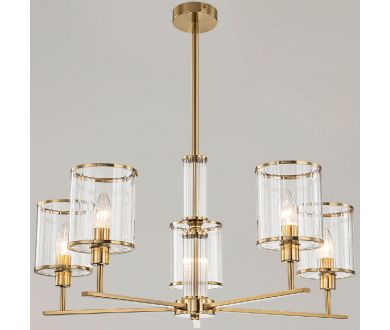 Купить Люстра на штанге Illumico IL0183-5C-79 COPPER KOPNINI Люстра на штанге Illumico IL0183-5C-79 COPPER KOPNINI