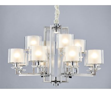 Купить Подвесная люстра Newport 4408+4/C chrome Подвесная люстра Newport 4408+4/C chrome