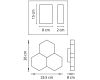 Настенный светодиодный светильник Lightstar Favo 750632