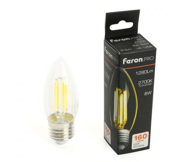 Купить Светодиодная лампа Feron LB-1208 E27 8W 2700K 51241 Светодиодная лампа Feron LB-1208 E27 8W 2700K 51241