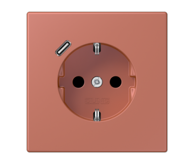 Купить Розетка 2K+З USB Typ C Jung LC1520-18C236 Розетка 2K+З USB Typ C Jung LC1520-18C236