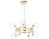 Подвесная люстра Crystal Lux LUXURY SP8 GOLD