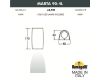 Фасадный светильник Fumagalli Marta 1A4.000.000.AXU1L