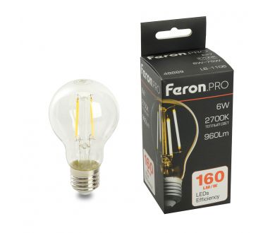 Купить Светодиодная лампа Feron LB-1106 E27 6W 2700K 48889 Светодиодная лампа Feron LB-1106 E27 6W 2700K 48889