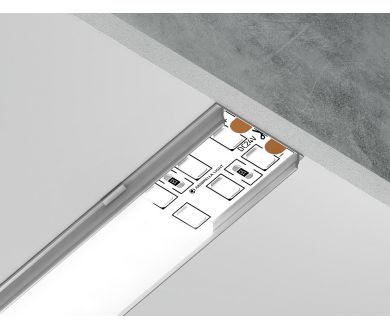Купить Алюминиевый накладной профиль Ambrella Light Alum Profile GP1500AL Алюминиевый накладной профиль Ambrella Light Alum Profile GP1500AL