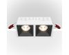 Встраиваемый светильник Maytoni Technical Alfa LED DL043-02-15W4K-D-SQ-WB