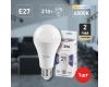 Лампа светодиодная Эра E27 21W 6000K LED A65-21W-860-E27 Б0035333