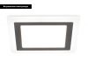 Встраиваемый светильник с подсветкой Ambrella Light Downlight DCR390