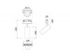 Трековый светильник Maytoni Track lamps TR019-2-15W4K-B