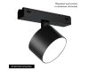Трековый магнитный светильник Arlight MAG-VIBE-RONDO-R90-10W Day4000 (BK, 110 deg, 48V) 044472
