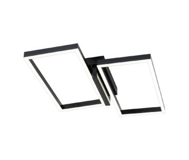 Купить Потолочный светильник Escada Scales 10209/2LED Black Потолочный светильник Escada Scales 10209/2LED Black