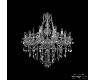 Купить Подвесная люстра Bohemia Ivele Crystal 1415/12+6+3/300 Ni Подвесная люстра Bohemia Ivele Crystal 1415/12+6+3/300 Ni